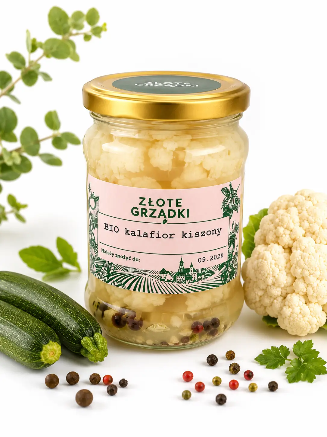 BIO Kalafior kiszony · 500 g